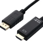 POWERTECH καλώδιο DisplayPort σε HDMI PTH-076, 4K/30Hz, 2m, μαύρο