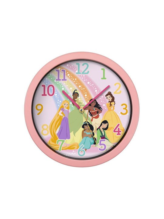 Peershardy DISNEY Ρολόι Τοίχου- Princess - Wall Clock - 24cm