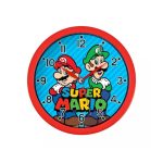 Peershardy SUPER MARIO Ρολόι - Wall Clock - 24cm