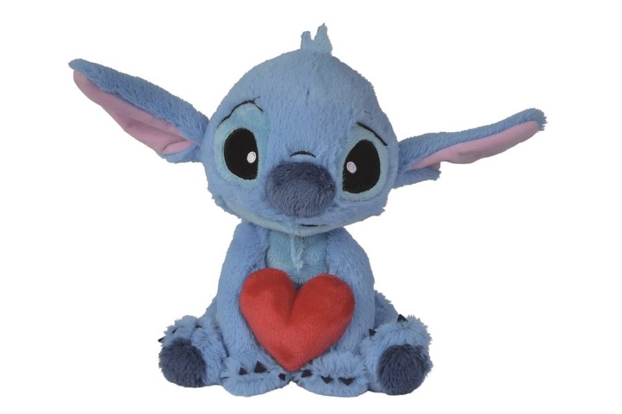 Simba Toys - STITCH - Stitch Holding Heart - Λούτρινο 25cm