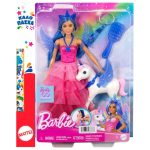 Λαμπάδα Mattel Barbie® 65 Inspiring Stories - A Touch of Magic Πριγκίπισσα Ζαφειριού & Μονόκερος (HRR16)