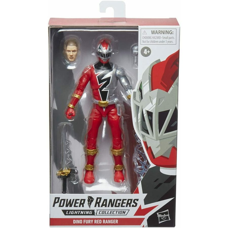 Hasbro Fans - Power Rangers: Lightning Collection - Dino Fury Red Ranger Action Figure (Excl.)