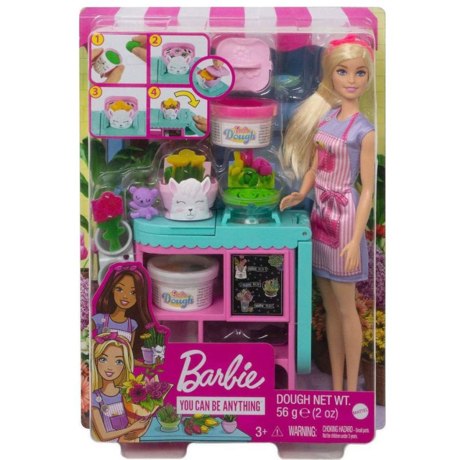 Mattel Barbie You Can be Anything: Κούκλα Ανθοπώλης και σετ Παιχνιδιού (GTN58)