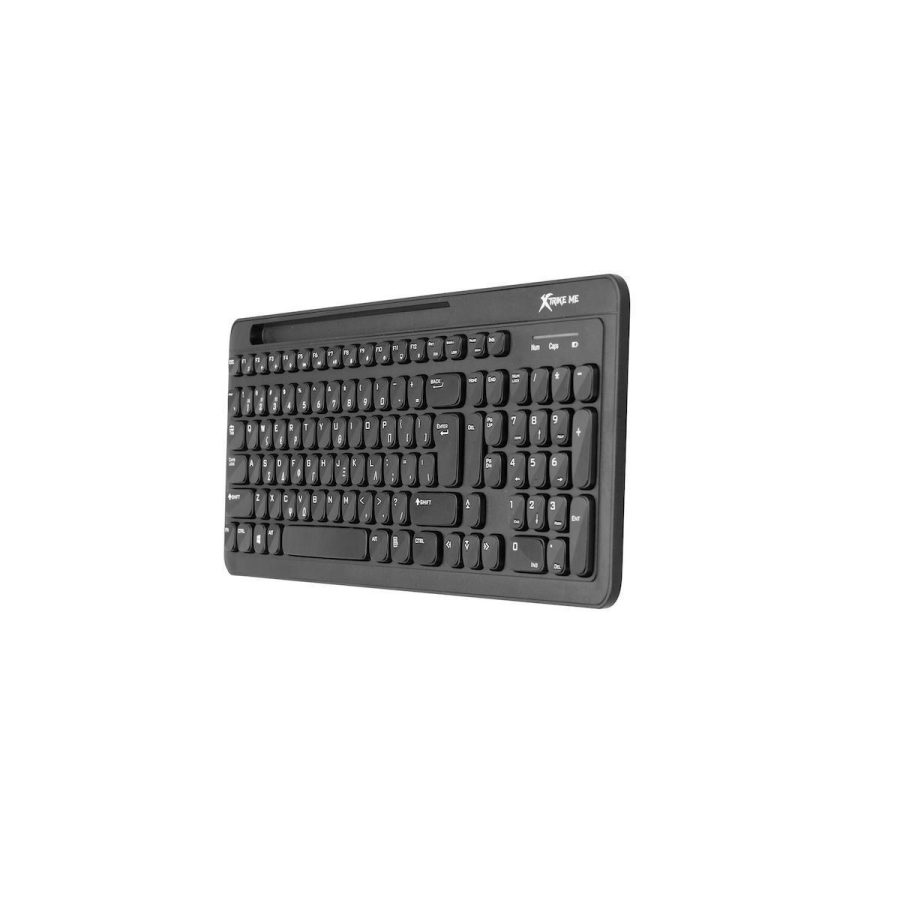 πληκτρολογιο xtrike_me_kb_303_asyrmato_bluetooth_pliktrologio_elliniko