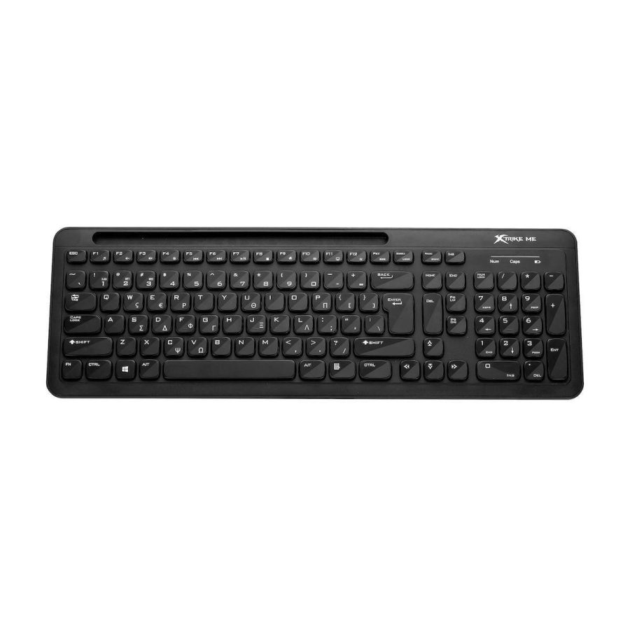 πληκτρολογιο xtrike_me_kb_303_asyrmato_bluetooth_pliktrologio_elliniko