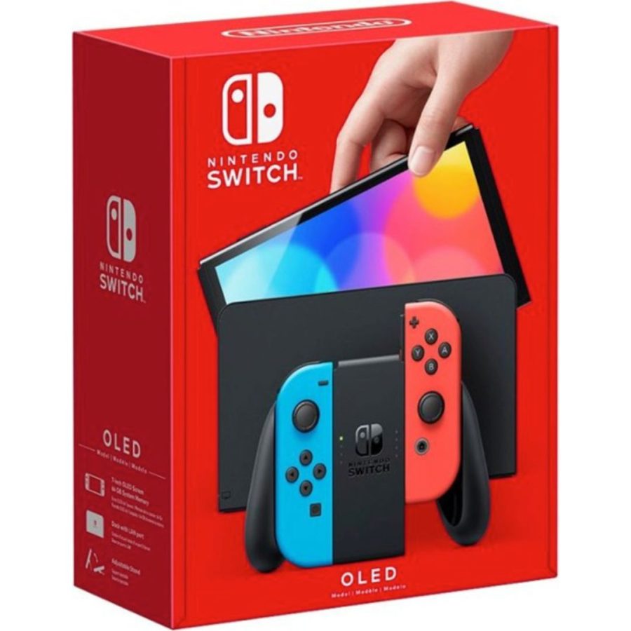 Nintendo Switch Console OLED Blue/Red