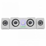 White Shark Ηχεία RGB Gaming 2.2 Speakers Mood White