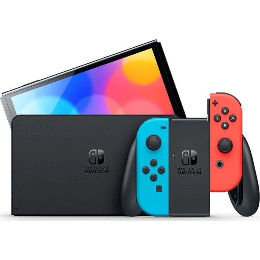 Nintendo Switch Console OLED Blue/Red