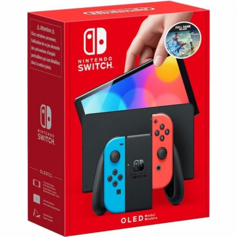 Nintendo Switch Console OLED + Prince Of Persia: The Lost Crown Blue/Red