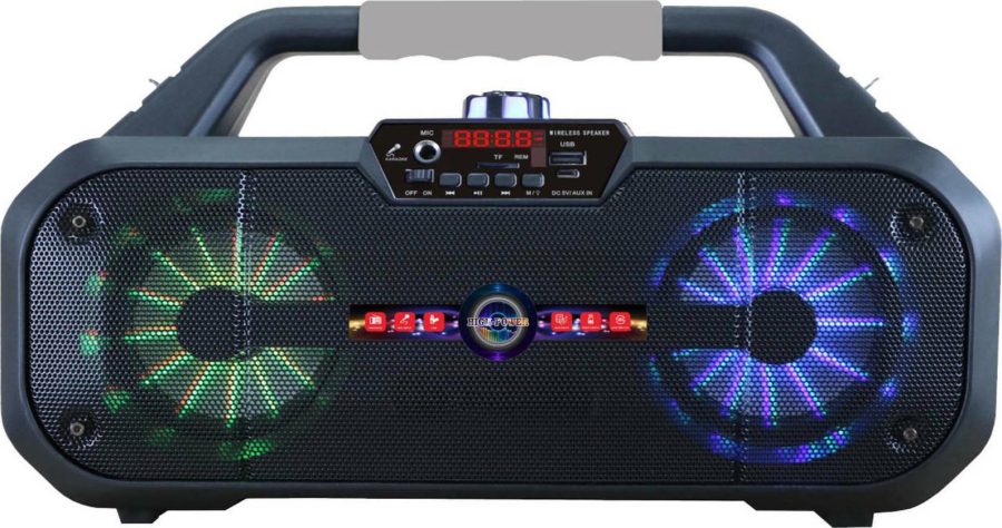 Ηχείο με λειτουργία Karaoke CMiK MK-8897, Μαύρο