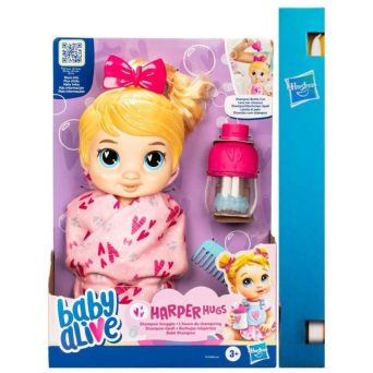 Λαμπάδα Hasbro Baby Alive Shampoo Snuggle - Harper Hugs Doll (F9119)