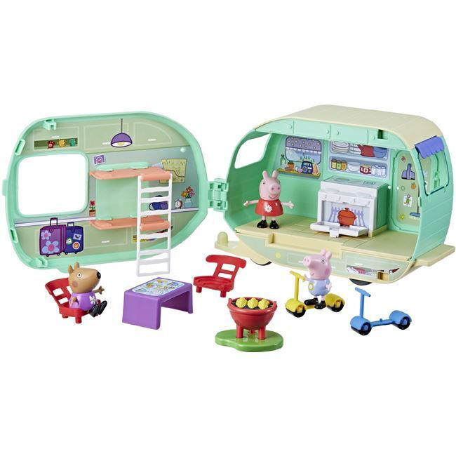 Λαμπάδα Hasbro Peppa Pig - Peppa's Caravan (F8863)