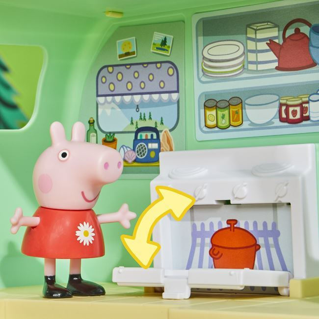 Λαμπάδα Hasbro Peppa Pig - Peppa's Caravan (F8863)