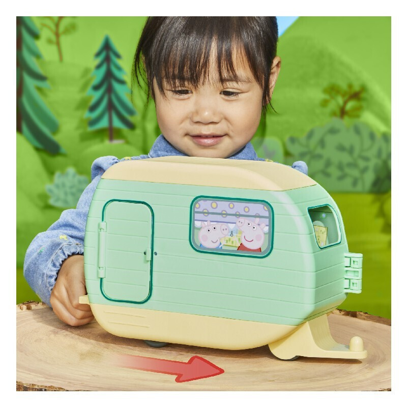 Λαμπάδα Hasbro Peppa Pig - Peppa's Caravan (F8863)