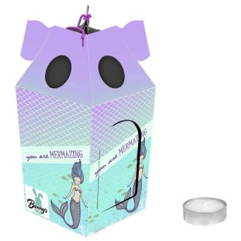 Πασχαλινό ΦΑΝΑΡΑΚΙ ΜΕ ΡΕΣΩ ΓΟΡΓΟΝΑ 21x9,5cm