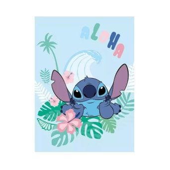 AyMax DISNEY - Flanel Blanket 110x150cm - Aloha Stitch Κουβερτούλα