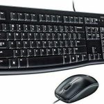Logitech MK120 Desktop Combo US (Black, Wired) (LOGMK120US)
