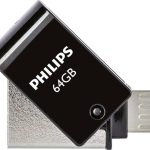 Philips 2 in 1 Black 64GB OTG microUSB + USB 2.0 (PHUSB64G2IN1OTGG)