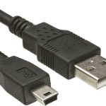 POWERTECH καλώδιο USB σε USB Mini CAB-U042, copper, 3m, μαύρο