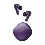 QCY T13X TWS PURPLE – 30 HOUR BATTERY – TRUE WIRELESS IN-EAR EARBUDS – QUICK CHARGE 380MAH