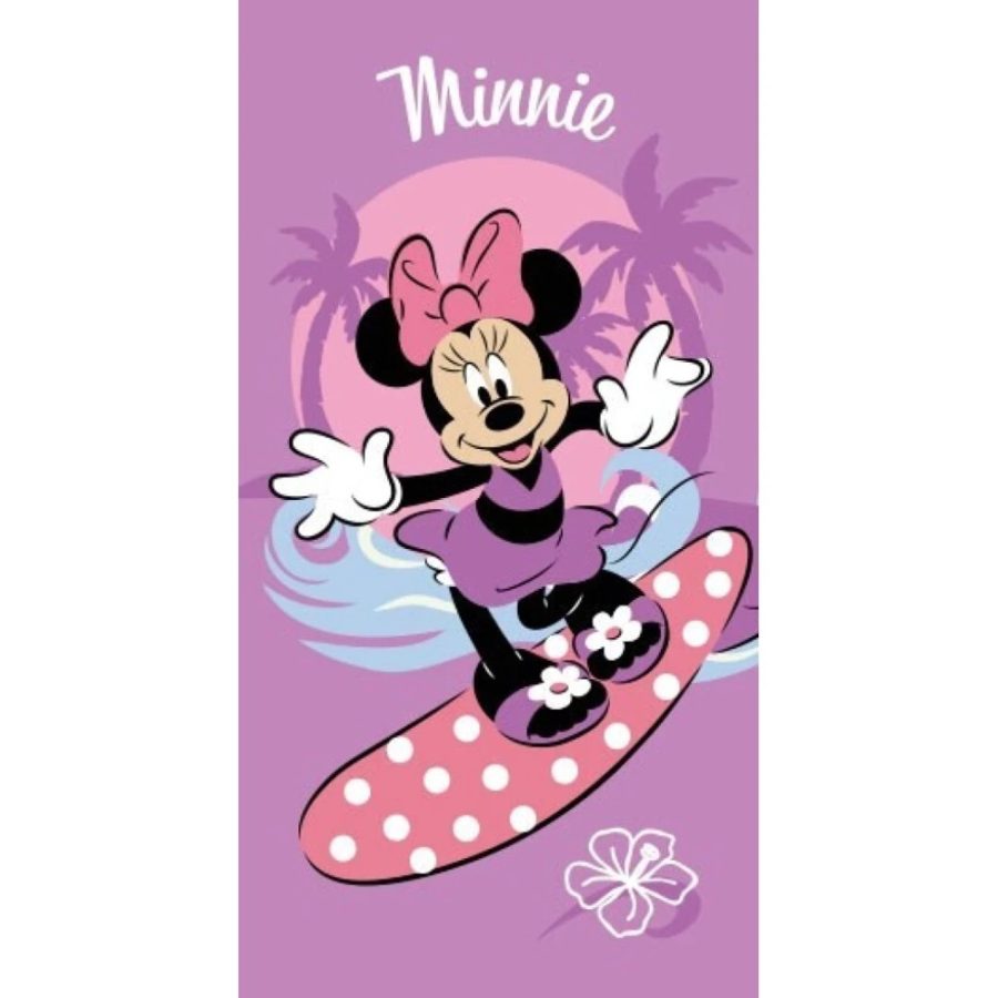 DISNEY - Minnie Surf - Πετσέτα Θαλάσσης 100% Polyester - 70x140cm