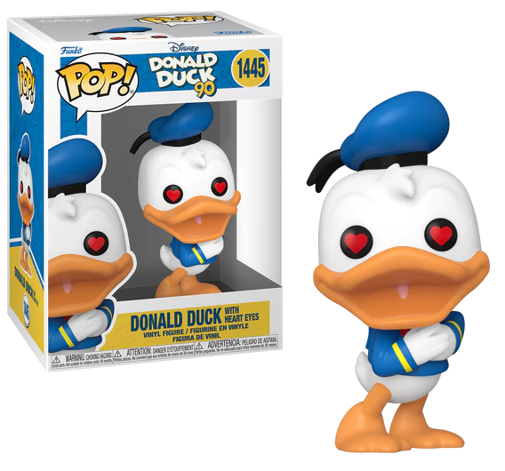 Funko POP! Disney Donald Duck 90th Anniversary - Donald Duck with Heart Eyes #1445 φιγούρα
