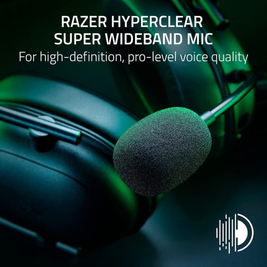 ακουστικά RAZER BLACKSHARK V2 HYPERSPEED – WIRELESS GAMING HEADSET – LIGHTWEIGHT – 2.4GHZ BT USB 1