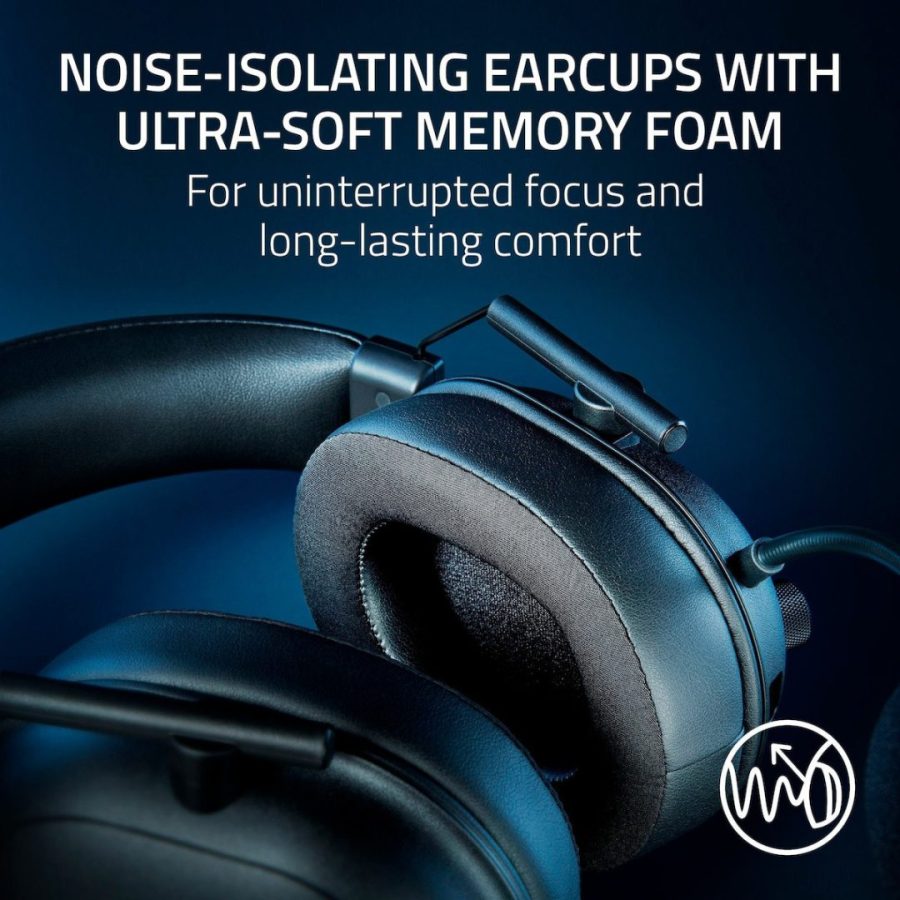 ακουστικά RAZER BLACKSHARK V2 HYPERSPEED – WIRELESS GAMING HEADSET – LIGHTWEIGHT – 2.4GHZ BT USB 1