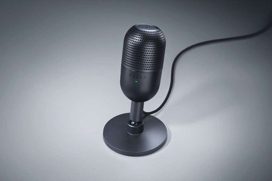 επαγγελματικό μικρόφωνο RAZER SEIREN V3 MINI BLACK – USB CONDENSER MICROPHONE – BUILD-IN SHOCK ABSORB – MUTE BUTTON