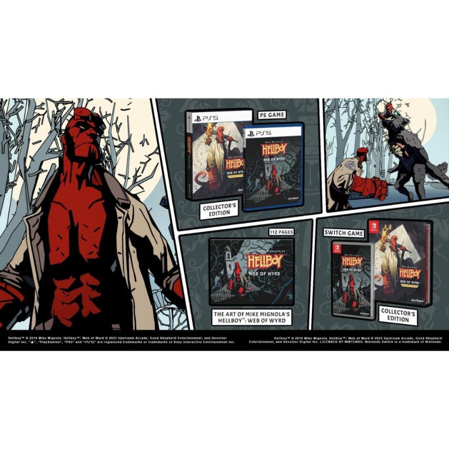 Mike Mignolas Hellboy Web of Wyrd - Collectors Edition NSW nintendo switch game NEW