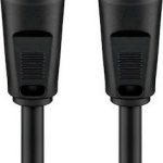 GOOBAY καλώδιο κεραίας αρσενικό 68148, <70dB, CCS, 2.5m, μαύρο
