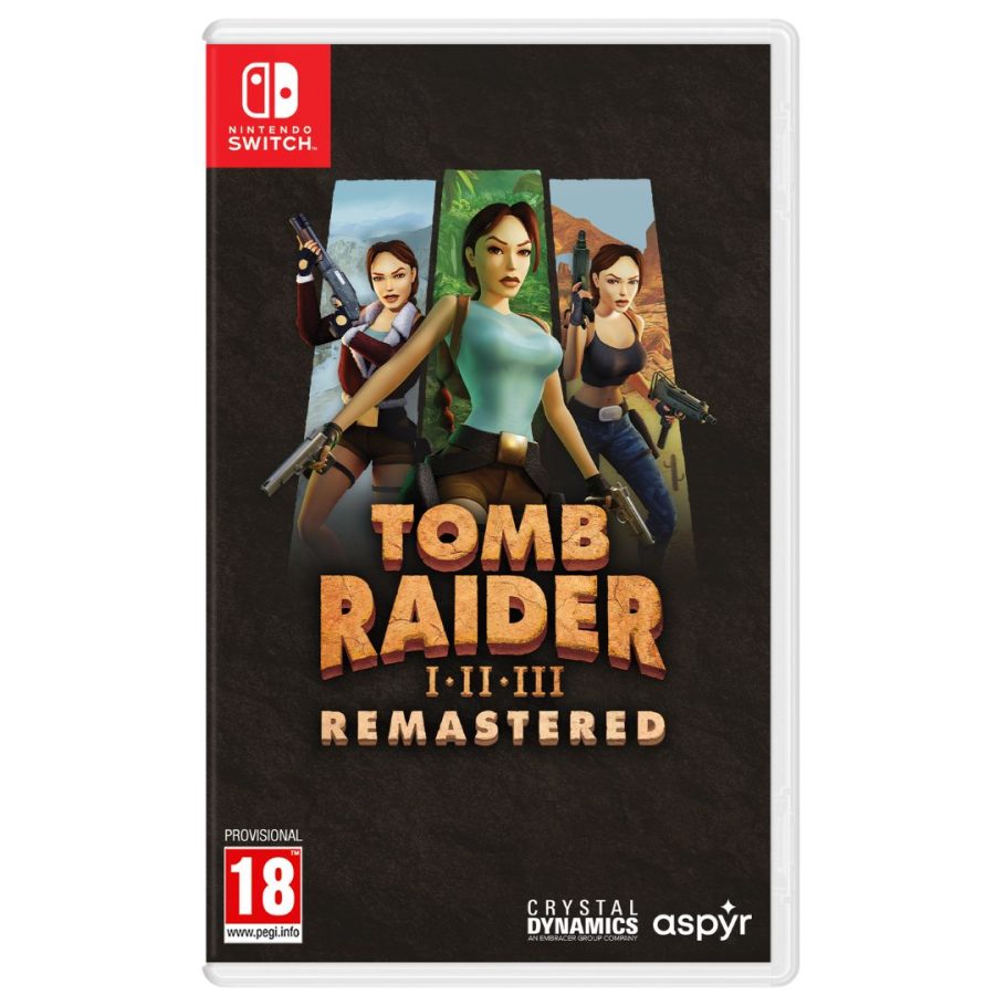 Tomb Raider I-III Remastered Starring Lara Croft NSW GAME NEW