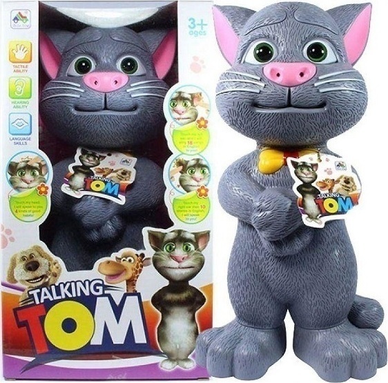 Ηλεκτρονικό Ρομποτικό Παιχνίδι για παιδιά Tom Talking Cat που μιλάει