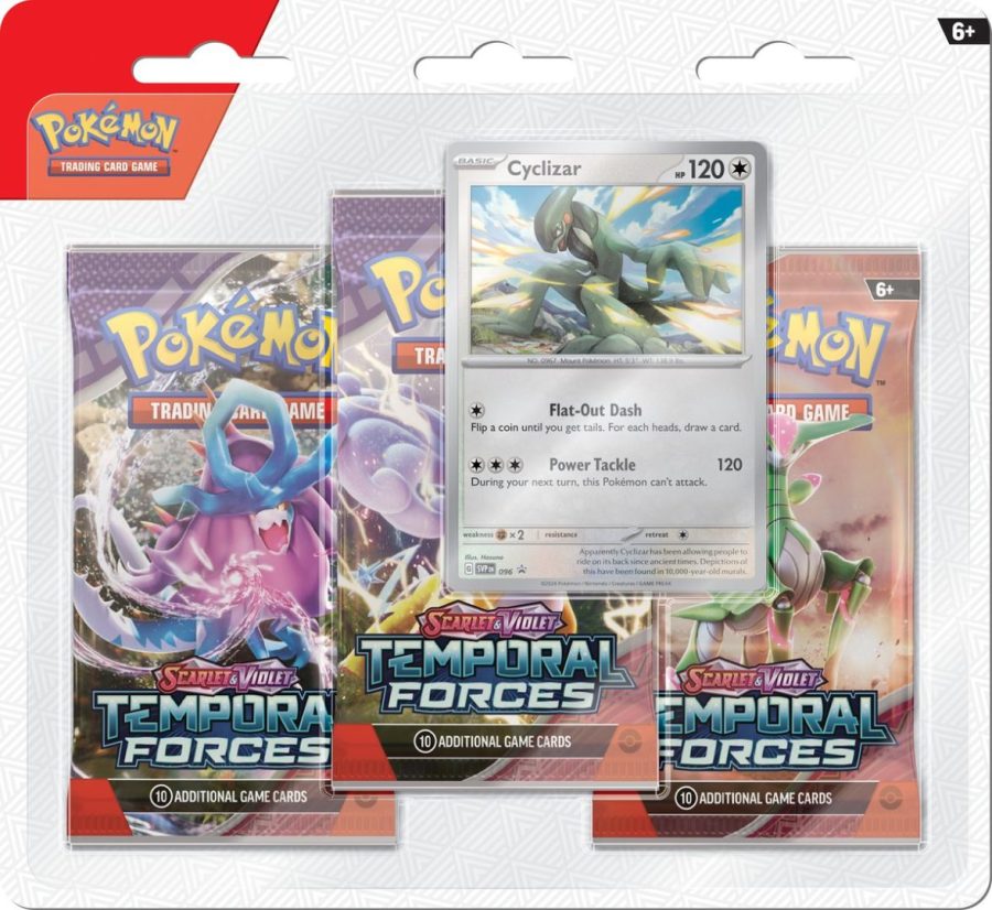 Pokemon Scarlet & Violet Twilight Masquerade Cyclizar 3-Booster Pack (POK857836)