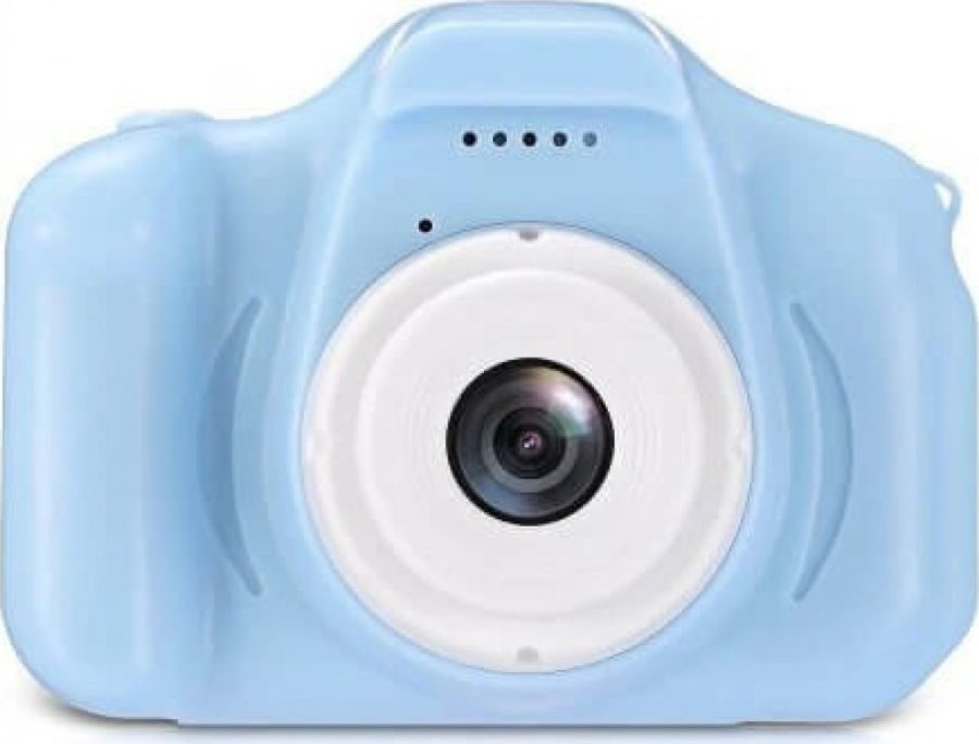 Παιδική Mini Compact Φωτογραφική μηχανή 3MP Μπλε (002020)