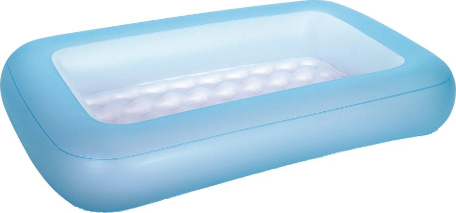 Bestway Παιδική Πισίνα Φουσκωτή Σε Μπλε Χρώμα 165x104x25cm (51115B)
