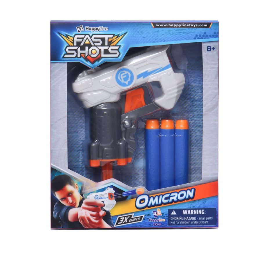 Just Toys Fast Shots Dart Blaster Omicron (590067)
