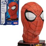 Spin Master Marvel: 4D Build - Spider-Man 3D Cardstock Puzzle Model Kit (6069842)