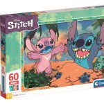 Clementoni Πάζλ Maxi Supercolor Disney Stitch 60 κομμάτια (1200-26596))