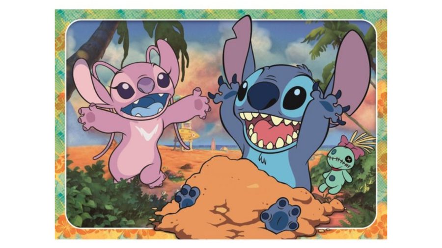Clementoni Πάζλ Maxi Supercolor Disney Stitch 60 κομμάτια (1200-26596))