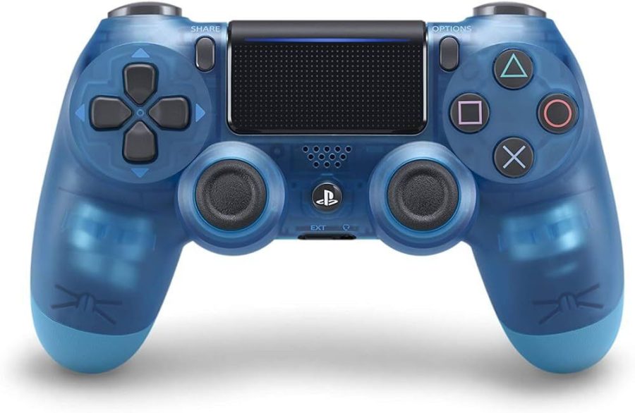 Sony DualShock 4 Controller V2 Translucent Blue (Συσκευασία :Σε σακουλάκι)