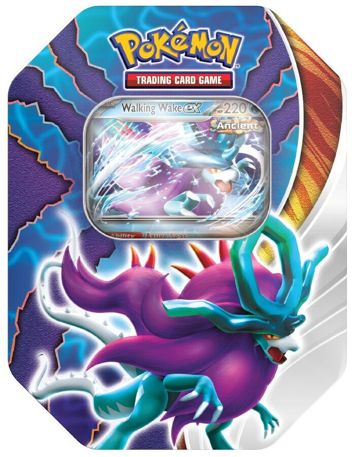 Pokemon TCG Paradox Clash Tin Walking Wake Ex (POK857621)
