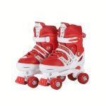 OEM Πατίνια Αυξομειούμενα Inline Rollers Κοκκινιά παιδικά Κοκκινα (963-L)