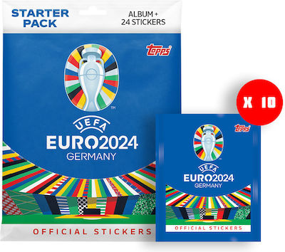 Topps Euro 2024 Stickers Starter Pack