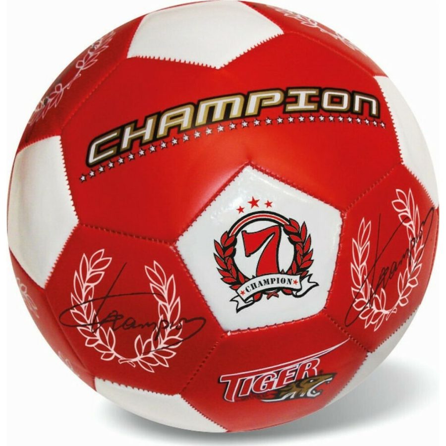ΔΕΡΜΑΤΙΝΗ ΜΠΑΛΑ ΠΟΔΟΣΦΑΙΡΟΥ CHAMPION ΚΟΚΚΙΝΗ S.5 (35/703)