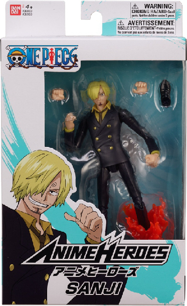 Bandai Anime Heroes Φιγούρα One Piece Sanji figure 16cm (36933)