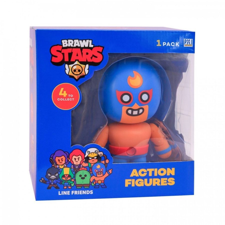 P.M.I. Brawl Stars Action Figures 16.5cm - 1 Pack (S1) (Τυχαία επιλογή) (BRW6500)