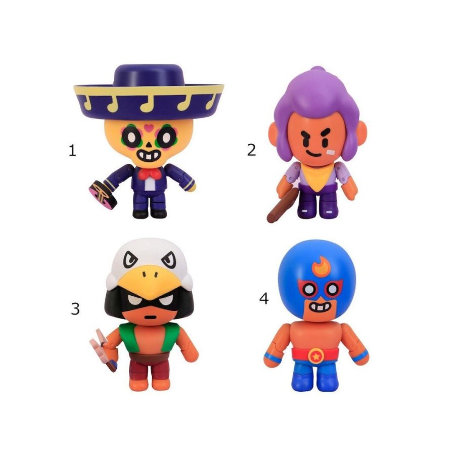 P.M.I. Brawl Stars Action Figures 16.5cm - 1 Pack (S1) (Τυχαία επιλογή) (BRW6500)