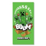 Aymax Παιδική Πετσέτα Θαλάσσης : MINECRAFT Creeper Beach Towel 100% Polyester 70x140cm (AYM-005MIN-BTM)