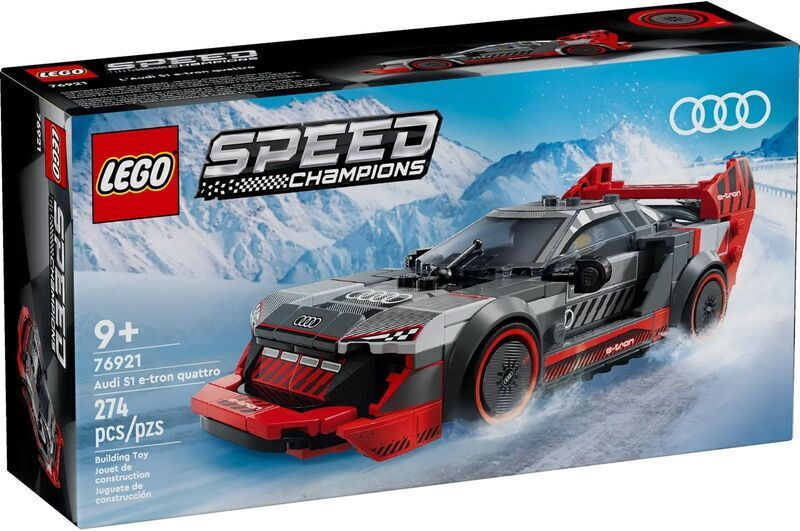 LEGO Speed Champions Audi S1 E-Tron Quattro Race Car (76921)